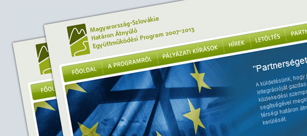 Magyarország–Szlovákia Határon Átnyúló Együttműködési Program honlapja