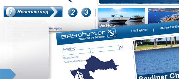 Bayliner Charter Motorcsónakbérlés