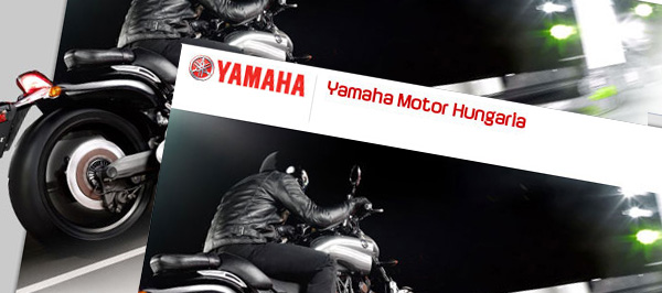 A Yamaha promóció regisztrációs microsite-ja